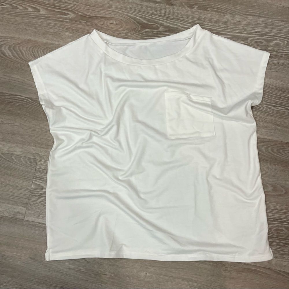 Basic White T-shirt XXL